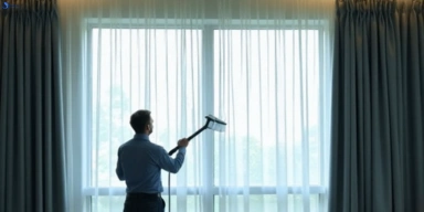 Commercial curtain steam cleaning service crows-nest-nsw hotels offices