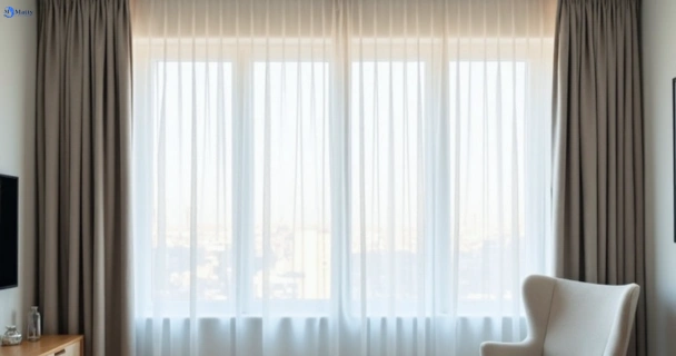 Freshly steam cleaned curtains in crows-nest-nsw QLD